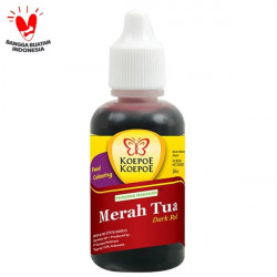 KOEPOE KOEPOE - Merah Tua (Pewarna Makanan) 30ml