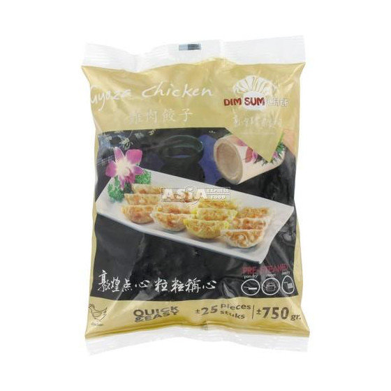 Gyoza Chicken 25 Pcs 750 GR DIM SUM CHEF