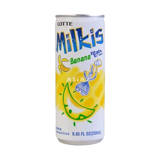 Milkis Soft Drink Banana 250ml