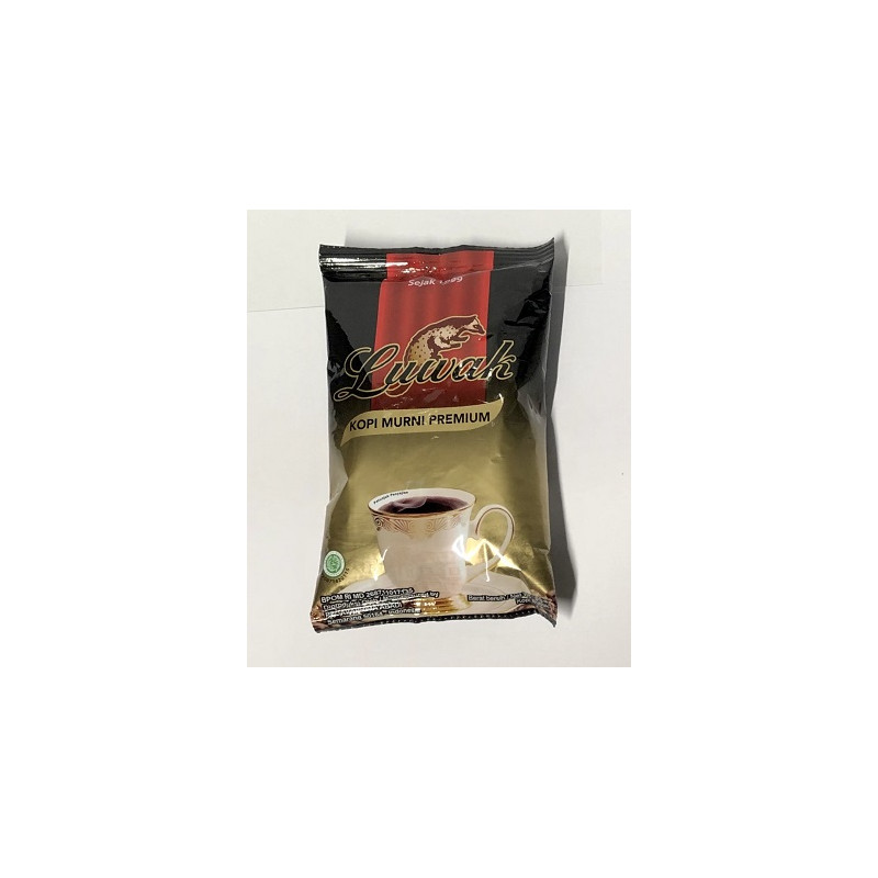 Black Coffee Powder, Luwak, 65g