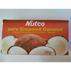 Coconut creame bar 200g Nutco